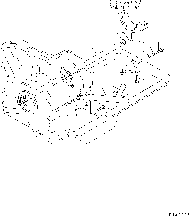 Прокладка (k2) 6144-52-6180 KOMATSU