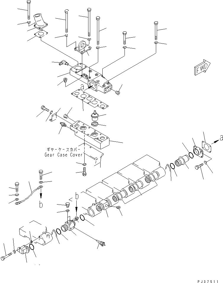 Подвес 6162-23-3480 KOMATSU