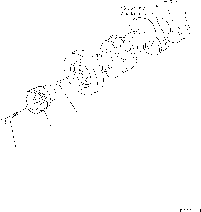 PULLEY¤ HARDENING 6212-32-1520 KOMATSU