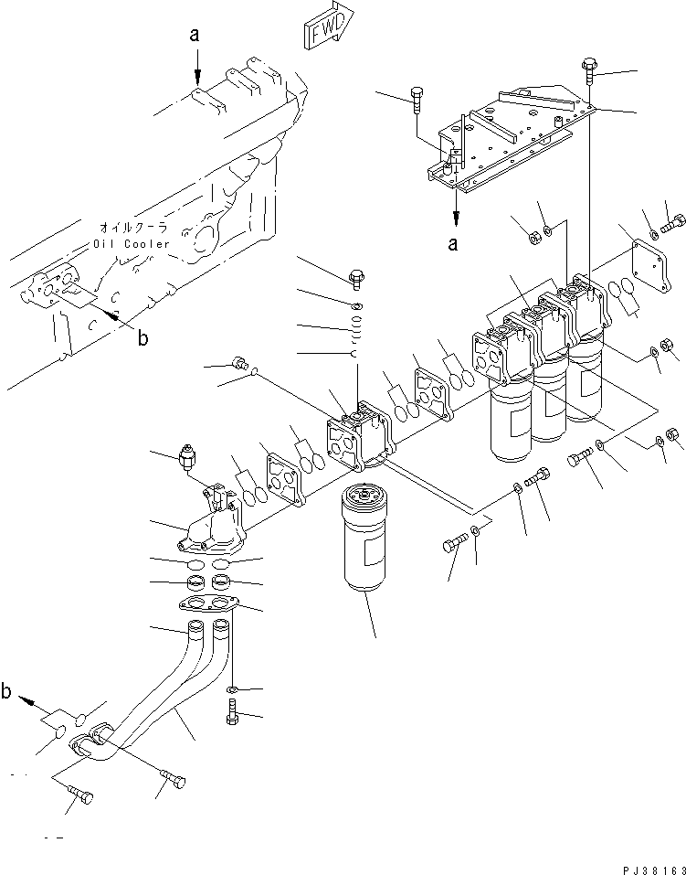 OIL FILTER ASS'Y 6215-51-6800 KOMATSU