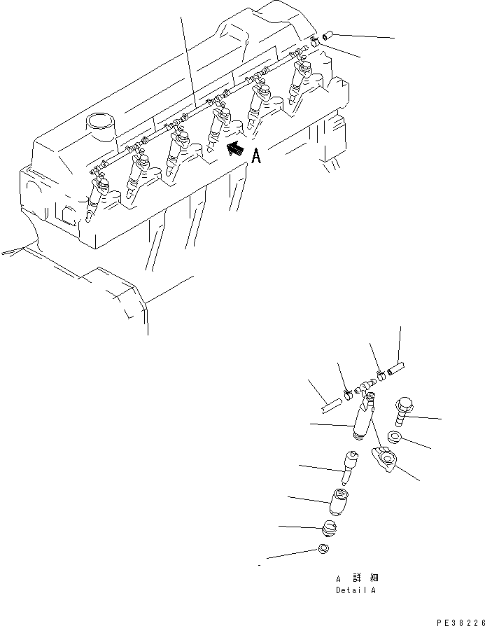 Держатель \0\6204-11-3810 KOMATSU