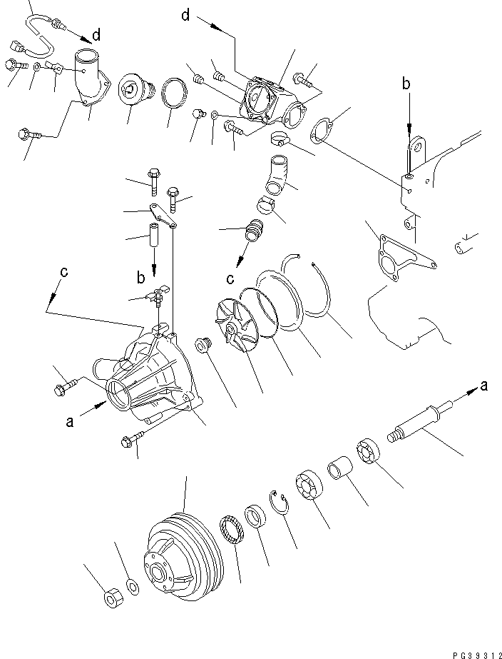 Шарикоподшипник 06037-06207 KOMATSU