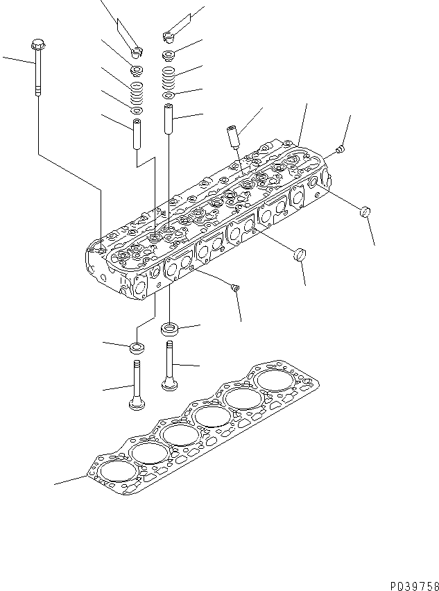 GUIDE,VALVE 6136-12-1330 KOMATSU