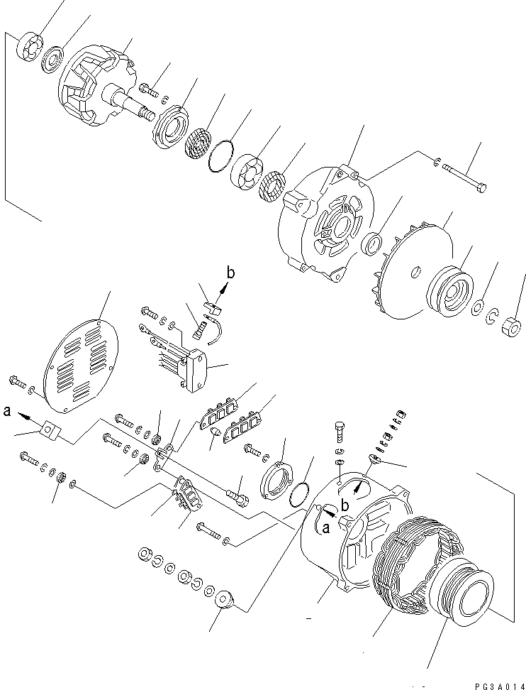 Шарикоподшипник SD6206-00710X0 KOMATSU