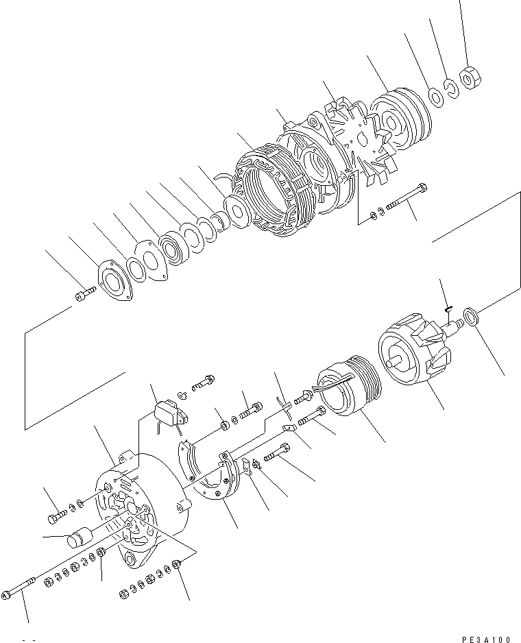 Пружинная шайба DK1-0335-16002 KOMATSU