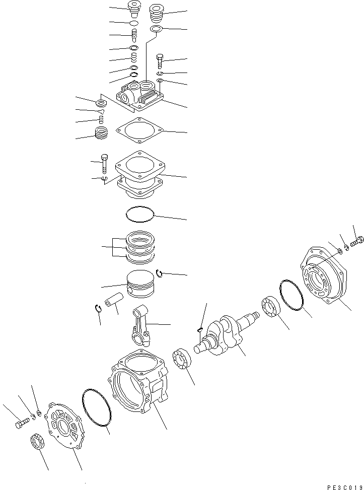 CONNECTING ROD A. DK487013-3320 KOMATSU