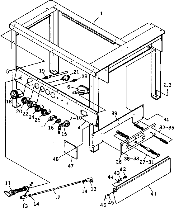 BOARD,OUTPUT TERMINAL DY82118-60003 KOMATSU