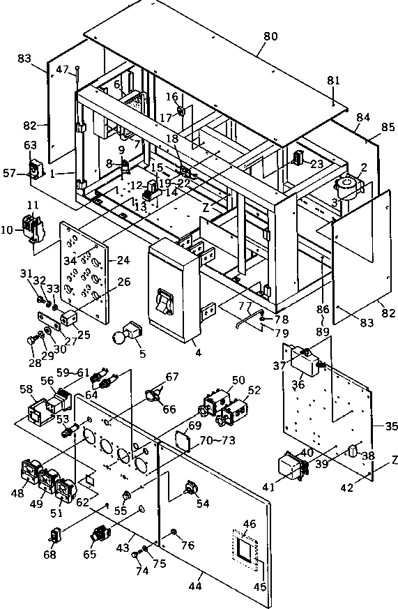автоматический выключатель DY06018-05972 KOMATSU
