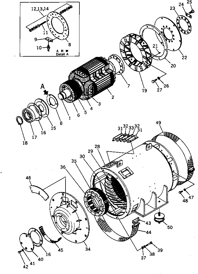 болт DY00100-10016 KOMATSU