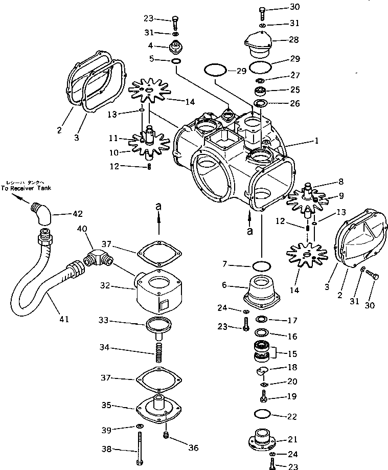 Уплотнительное кольцо круглого сечения M014020125009 KOMATSU