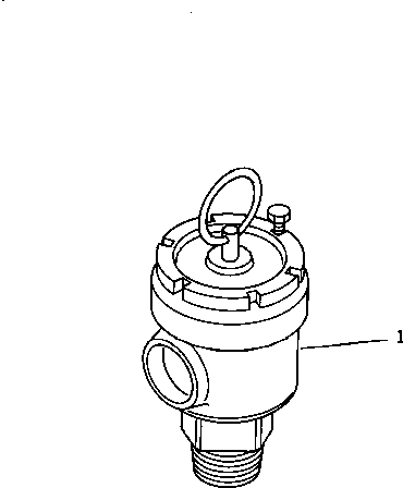 VALVE ASS'Y,SAFETY M721076702700 KOMATSU