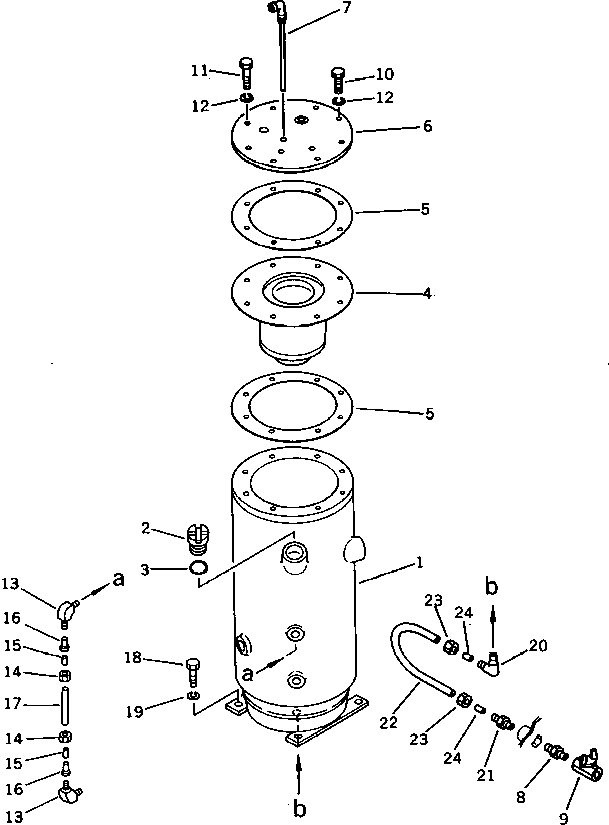 PIPE,DRAIN M711038839600 KOMATSU