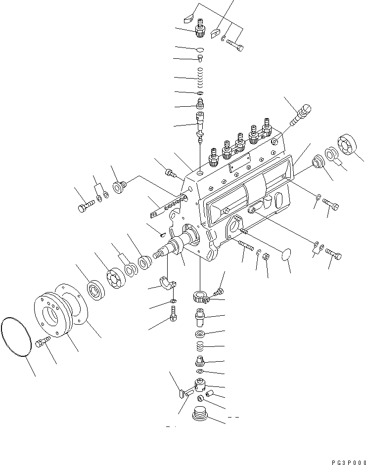 Насос в сборе DK101069-9110 KOMATSU