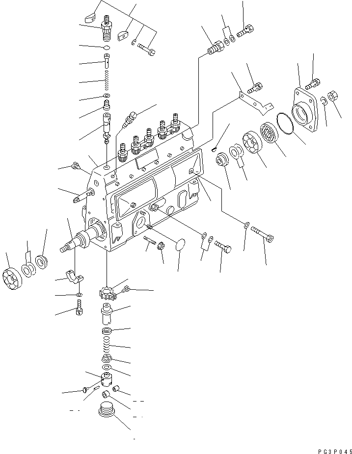 INJECTION PUMP ASS'Y,(TUNNEL SPEC.) 6138-72-1130 KOMATSU