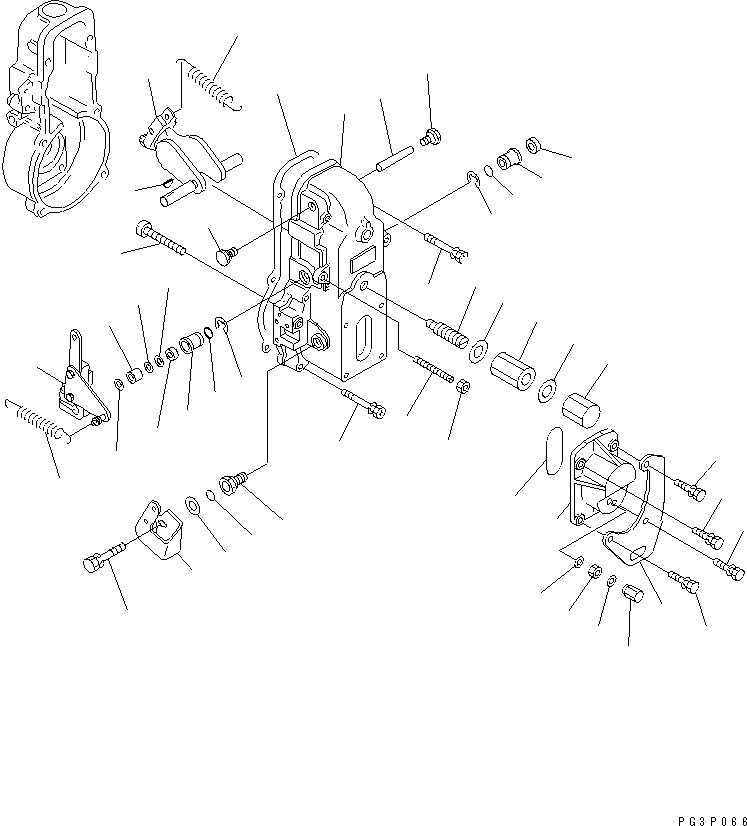 Регулятор в сборе (DK105400-3600) KOMATSU