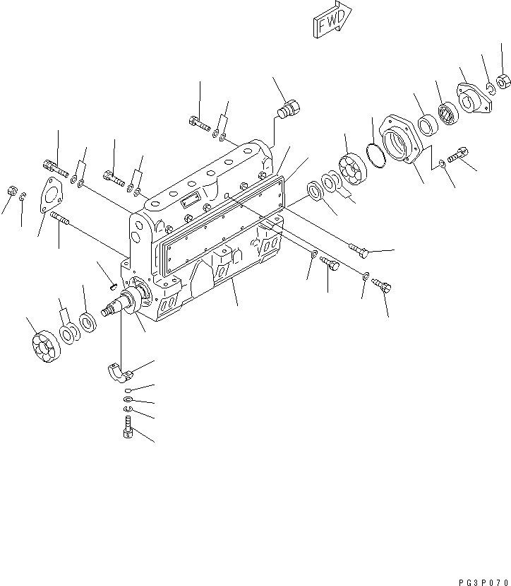 Уплотнительное кольцо круглого сечения DK029630-9100 KOMATSU