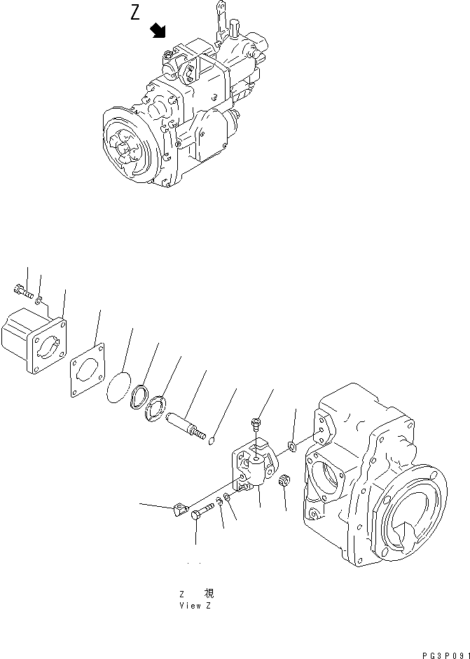 Пружинная шайба 02310-10712 KOMATSU