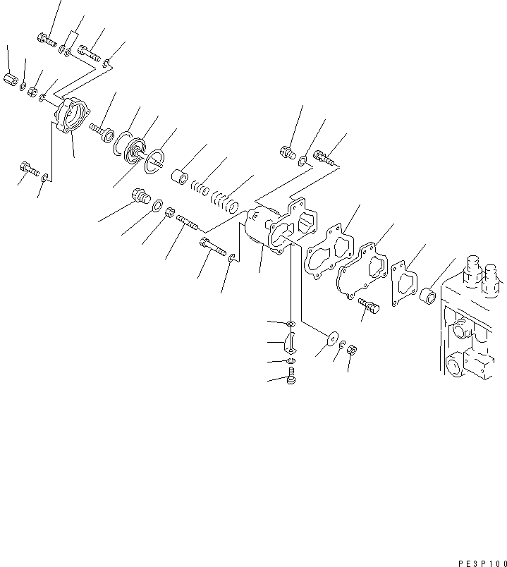 Прокладка DK154406-7000 KOMATSU