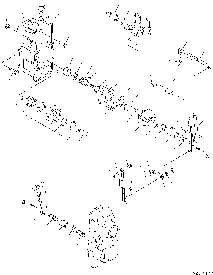 CAPSULE,SPRING DK154185-3420 KOMATSU