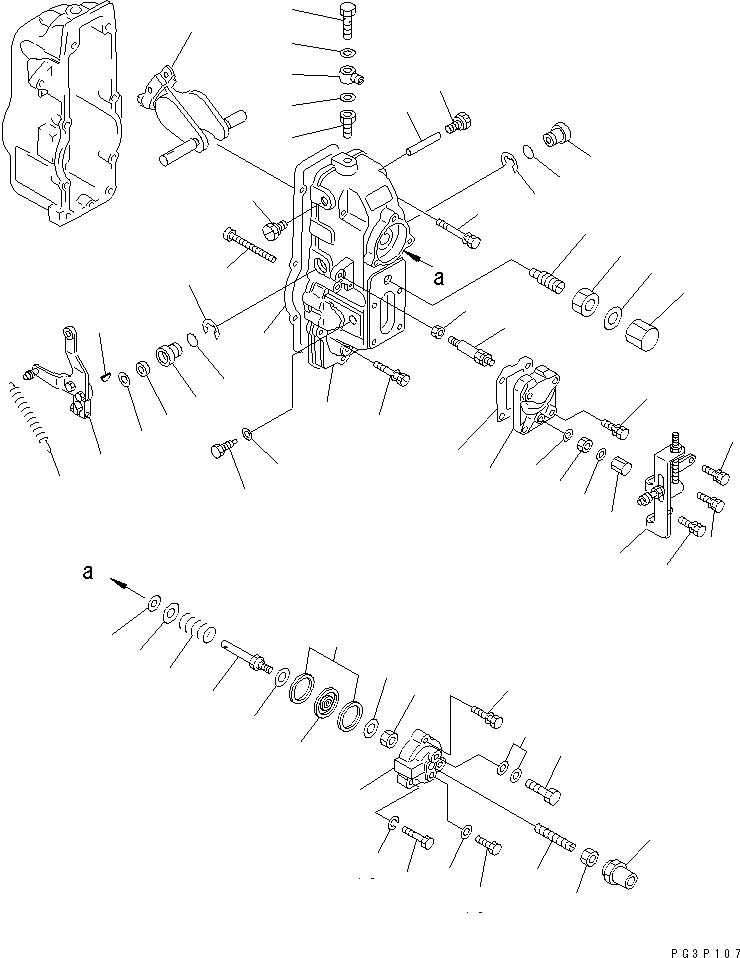 Регулятор в сборе (DK105447-0450) KOMATSU