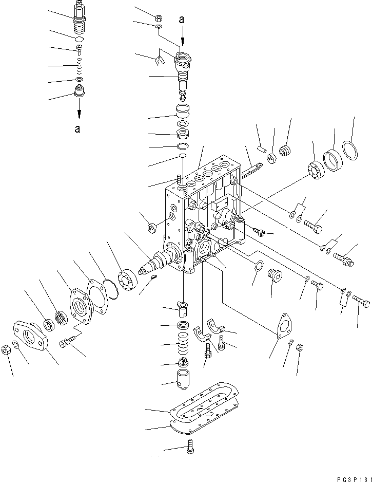 Болт DK020106-1470 KOMATSU
