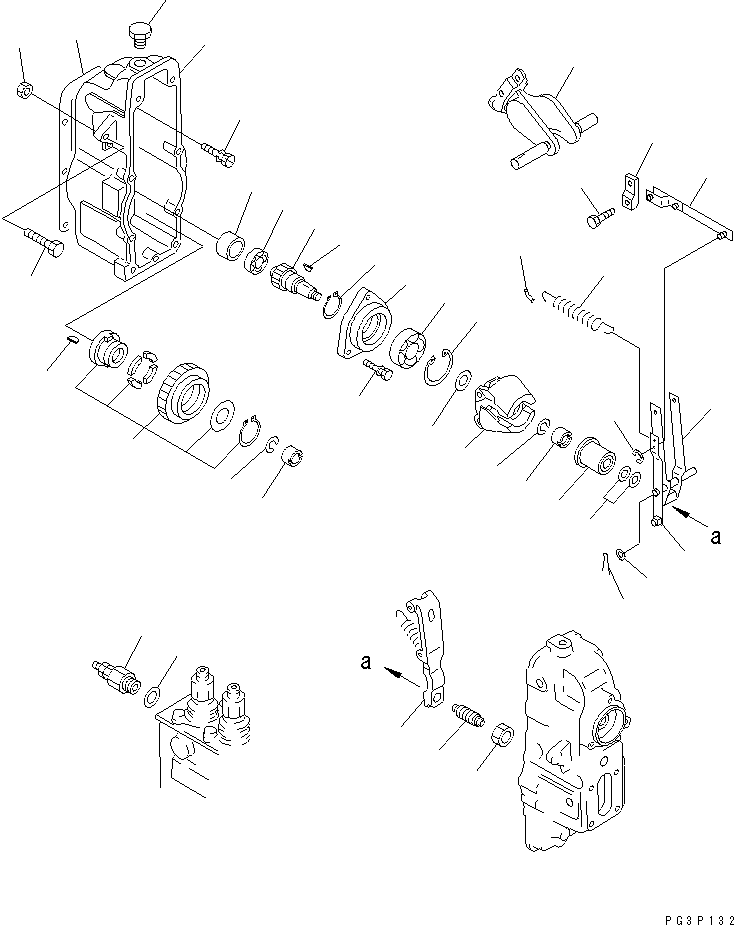 Болт DK020106-2070 KOMATSU
