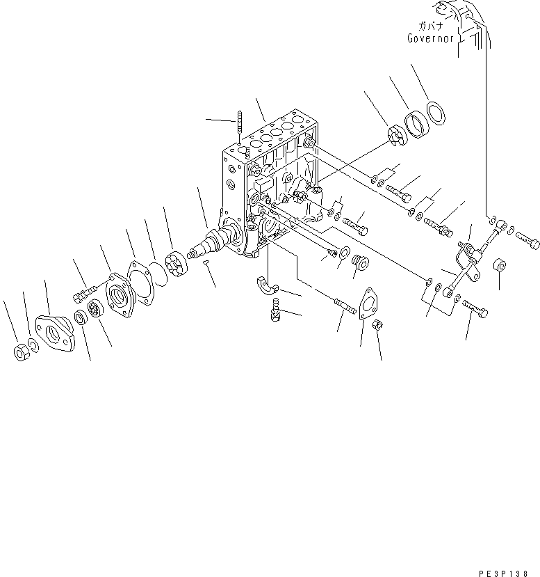 Насос в сборе DK106067-0180 KOMATSU