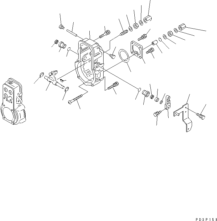 Уплотнительное кольцо круглого сечения ND049140-5740 KOMATSU