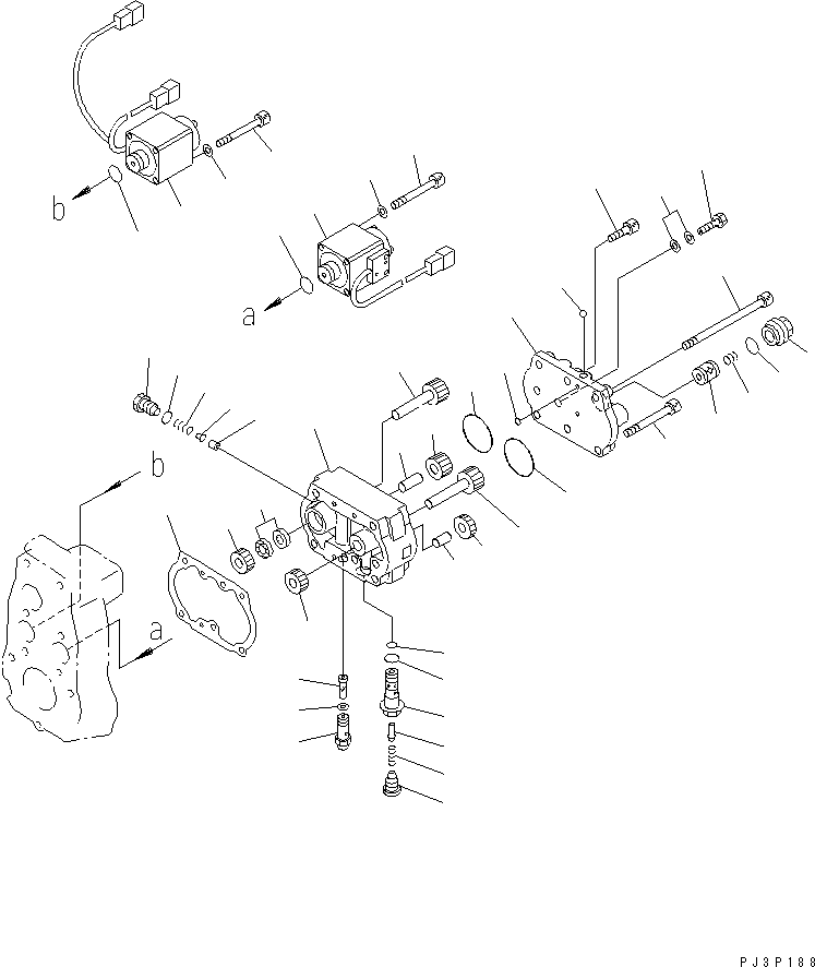 GEAR PUMP ASS'Y 6553-71-1700 KOMATSU
