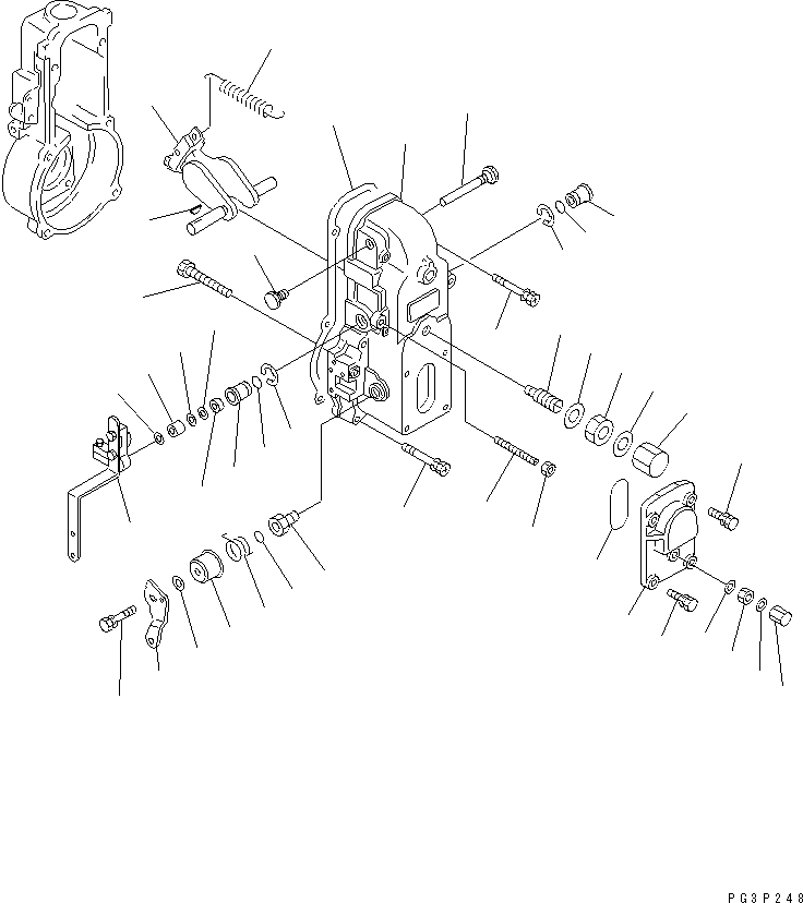 Регулятор в сборе (DK105407-3270) KOMATSU