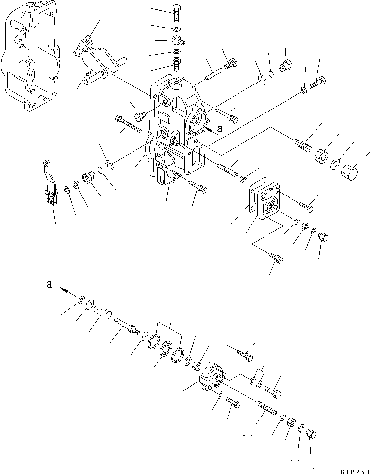 Винт DK154010-0600 KOMATSU