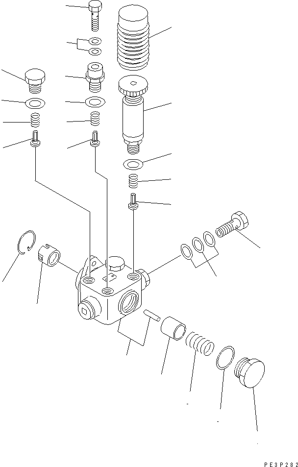 Корпус в сборе DK152004-3420 KOMATSU