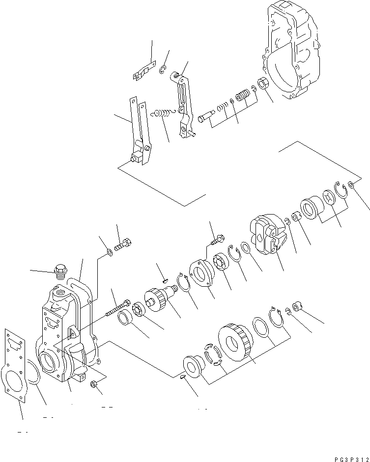 регулятор в сборе ND190800-0930 KOMATSU