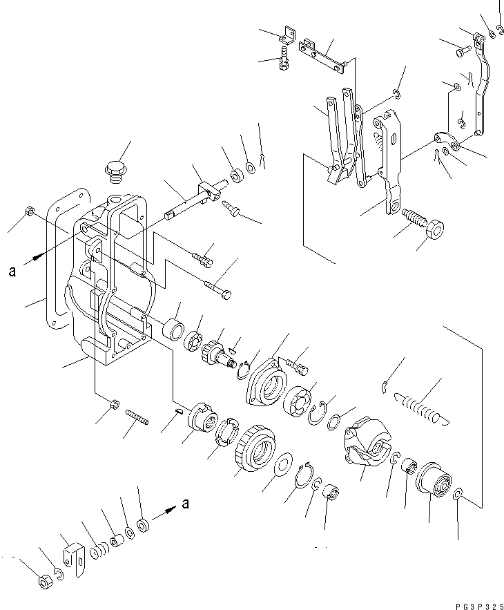 Регулятор в сборе DK105447-0691 KOMATSU
