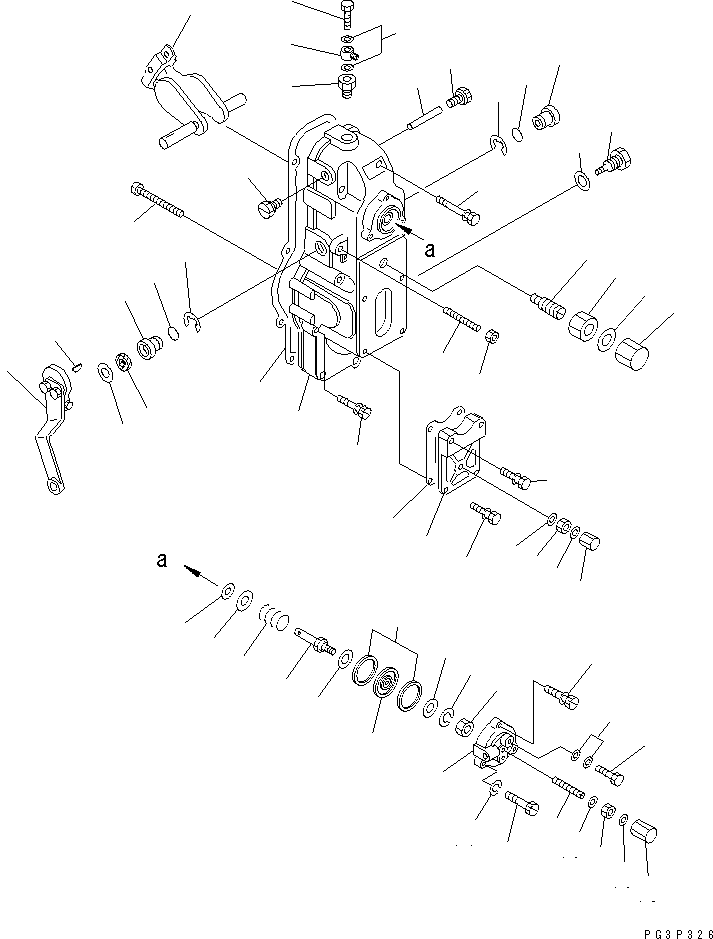 Регулятор в сборе (DK105447-0691) KOMATSU