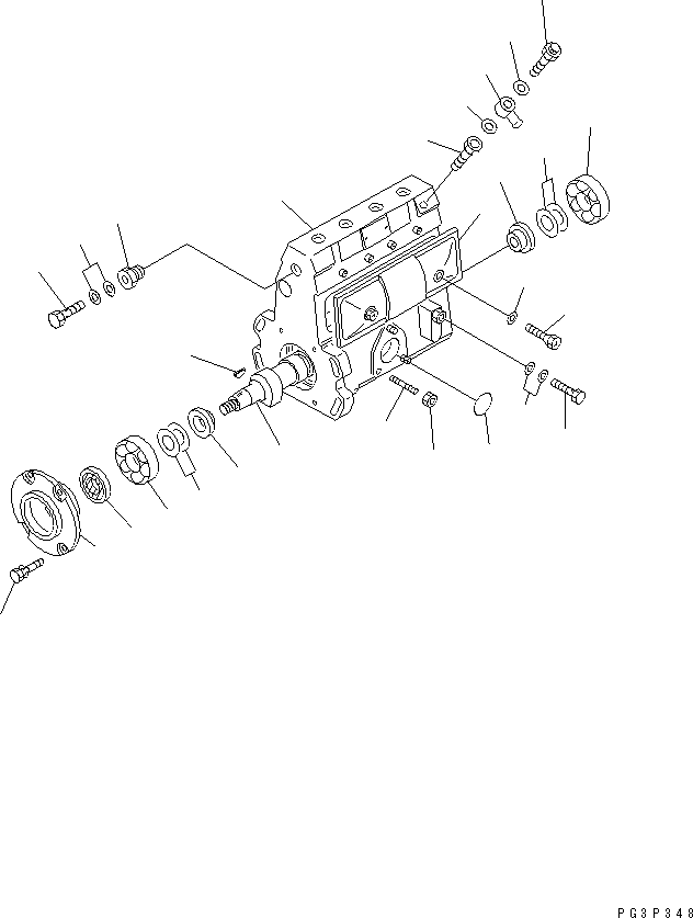 Картер DK131063-8520 KOMATSU