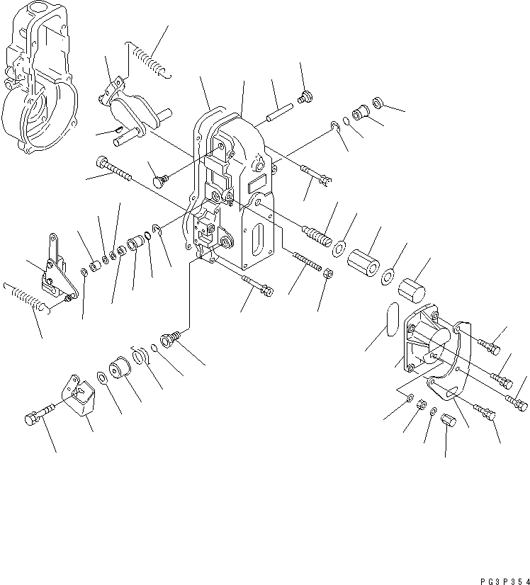 Регулятор в сборе (DK105400-3350) KOMATSU