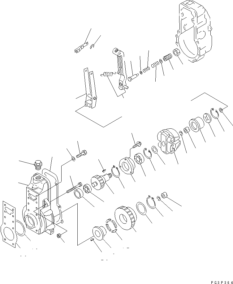Регулятор в сборе ND190800-0922 KOMATSU
