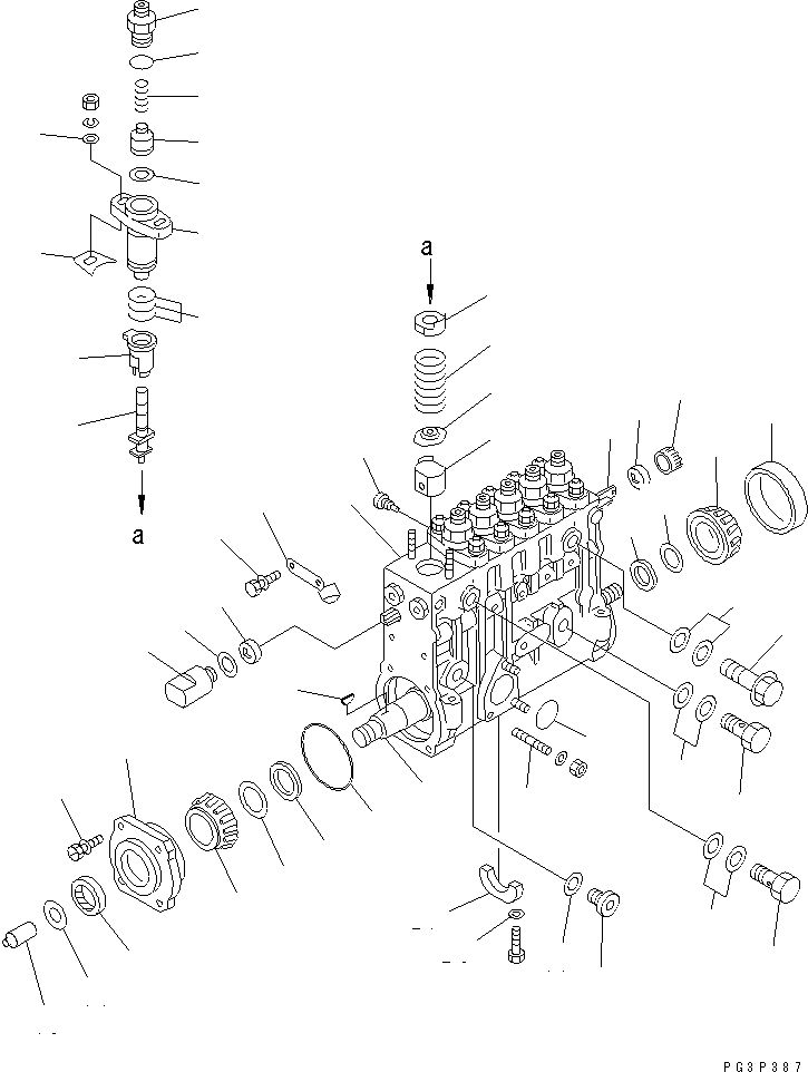 Корпус в сборе ND090100-6090 KOMATSU