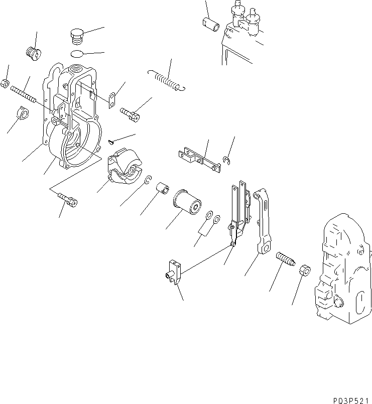 CAPSULE DK154170-6820 KOMATSU