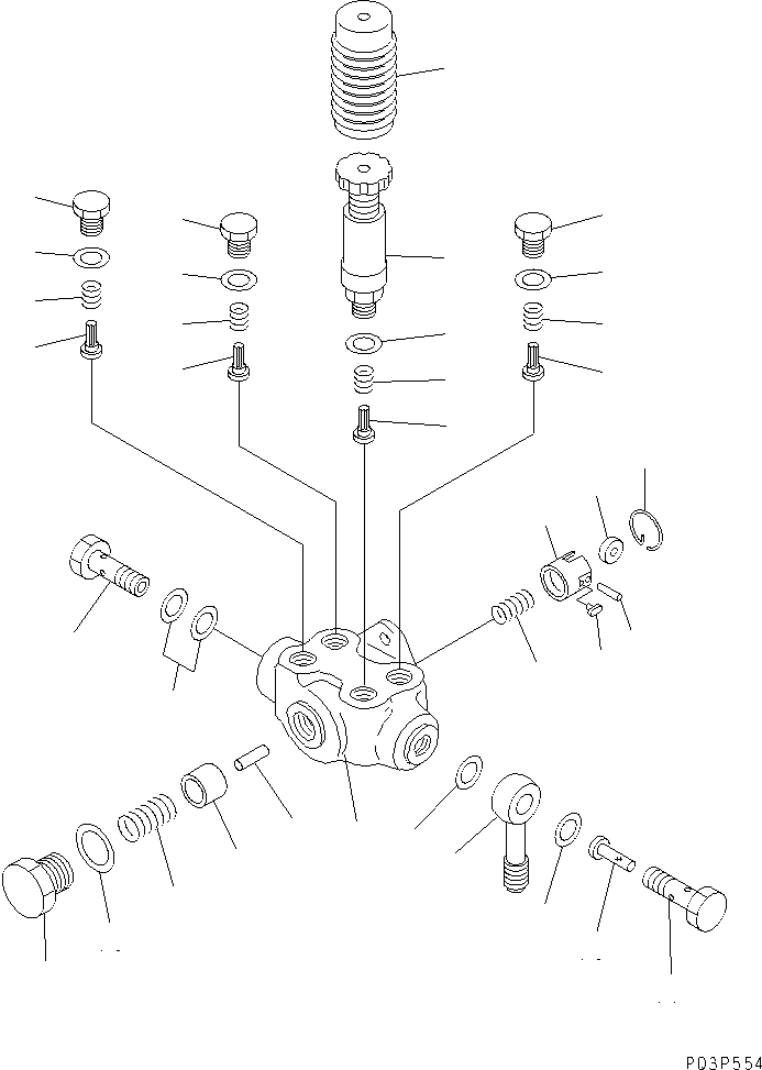 NIPPLE,SWIVELLING ND092217-0490 KOMATSU