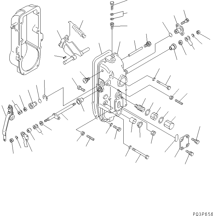 Втулка DK154204-0600 KOMATSU