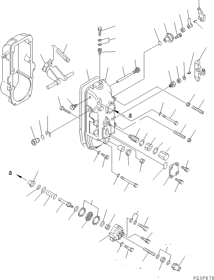 Пружина DK154402-1300 KOMATSU