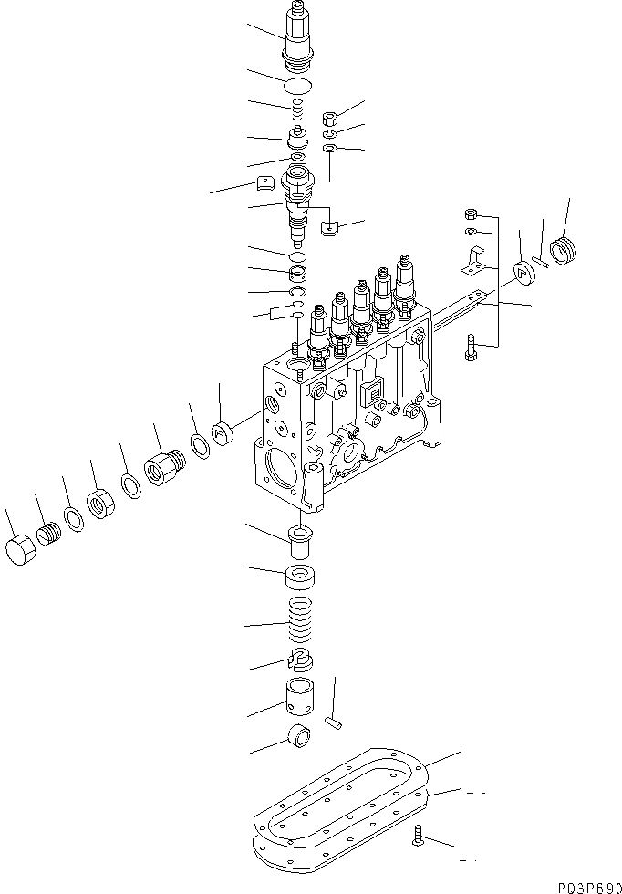 Корпус ND090169-0200 KOMATSU