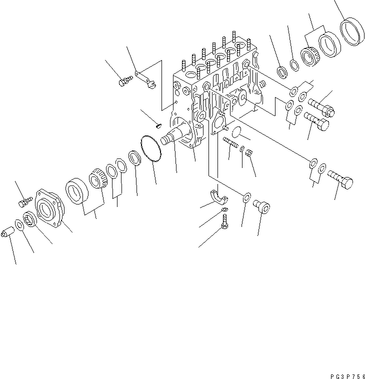 Корпус в сборе ND190100-0102 KOMATSU