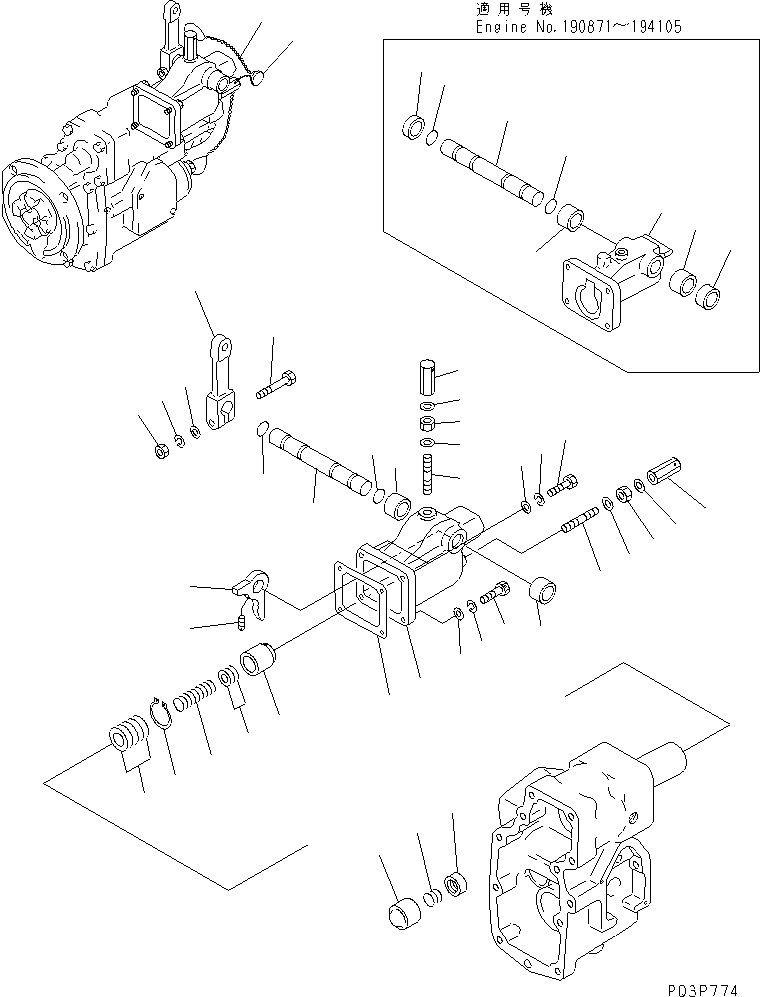 Болт 02030-20438 KOMATSU