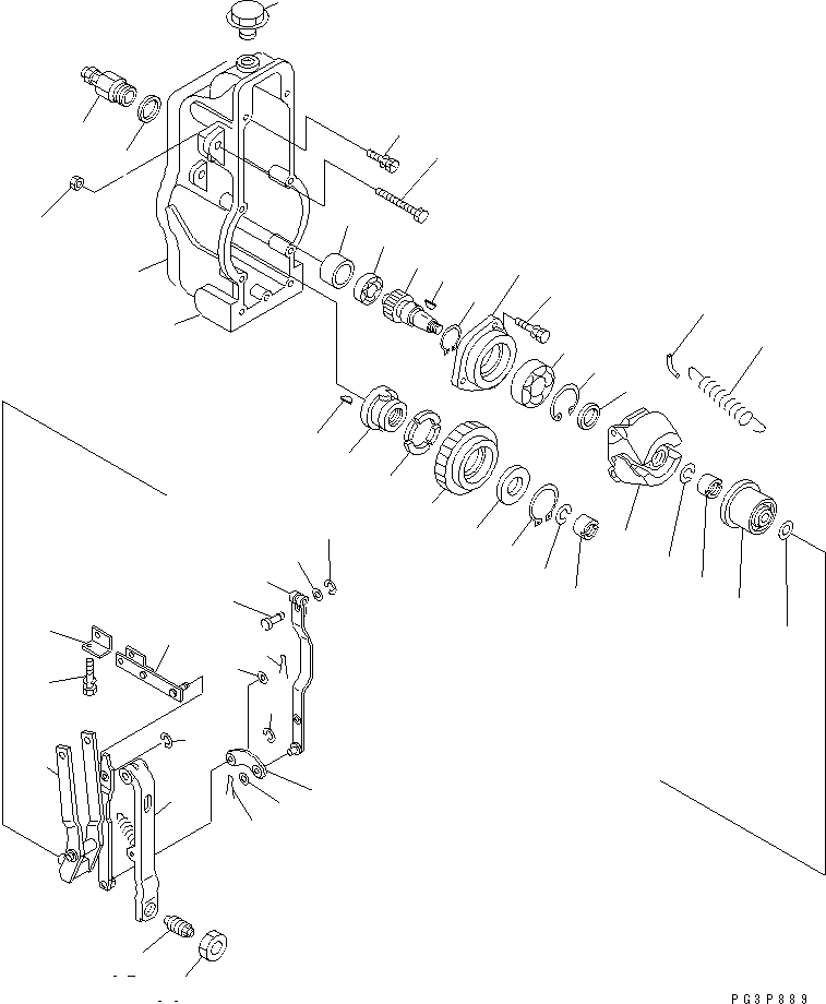 Регулятор в сборе \0\DK105447-1981 KOMATSU