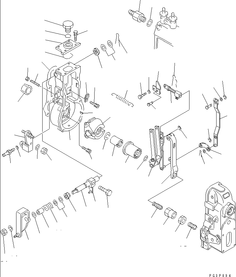 Регулятор в сборе DK105407-5612 KOMATSU