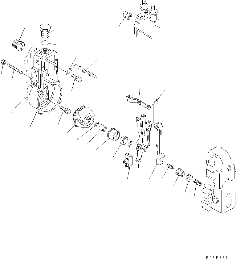 Регулятор в сборе DK105400-7730 KOMATSU