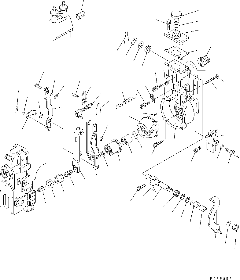 Пружина DK154170-8420 KOMATSU